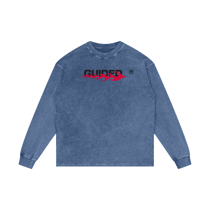 Fitnah فتنة Flames Long Sleeve Tee