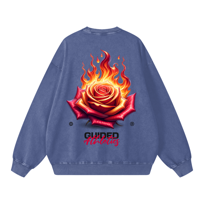 Fitnah فتنة Flames Sweatshirt