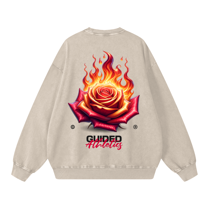 Fitnah فتنة Flames Sweatshirt
