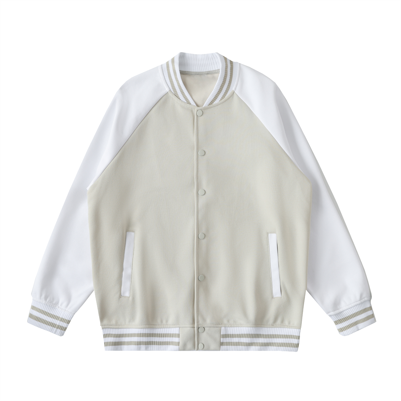 $1,000,000 For Palestine LIMITED Two Tone Raglan Sleeve Varsity Jacket
