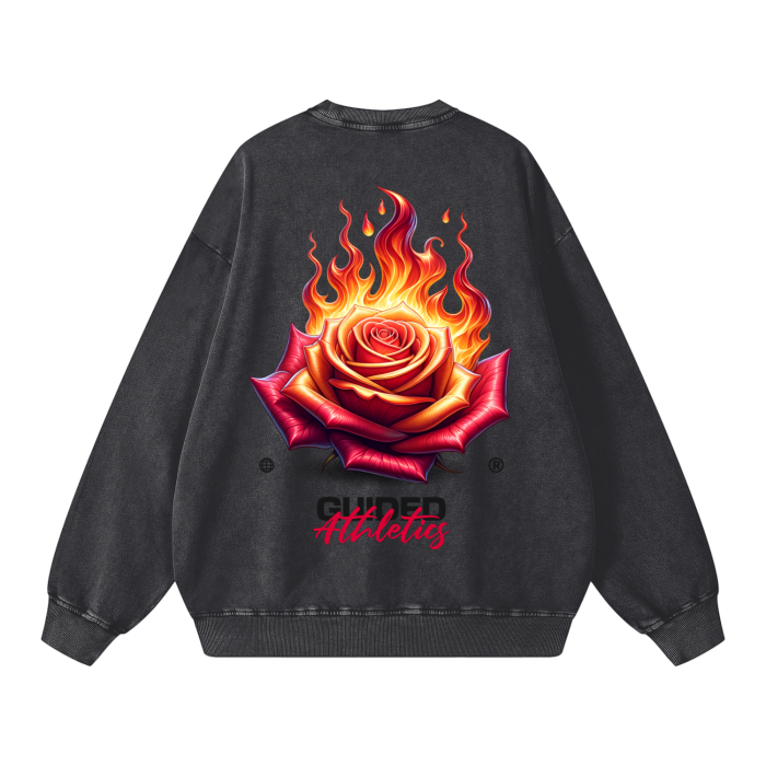Fitnah فتنة Flames Sweatshirt