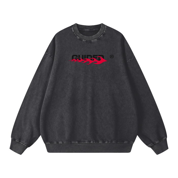 Fitnah فتنة Flames Sweatshirt