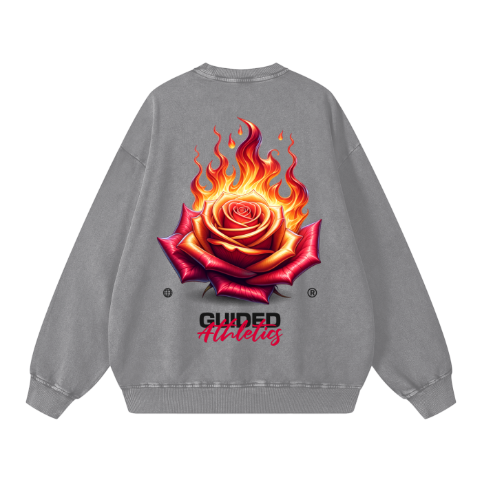 Fitnah فتنة Flames Sweatshirt