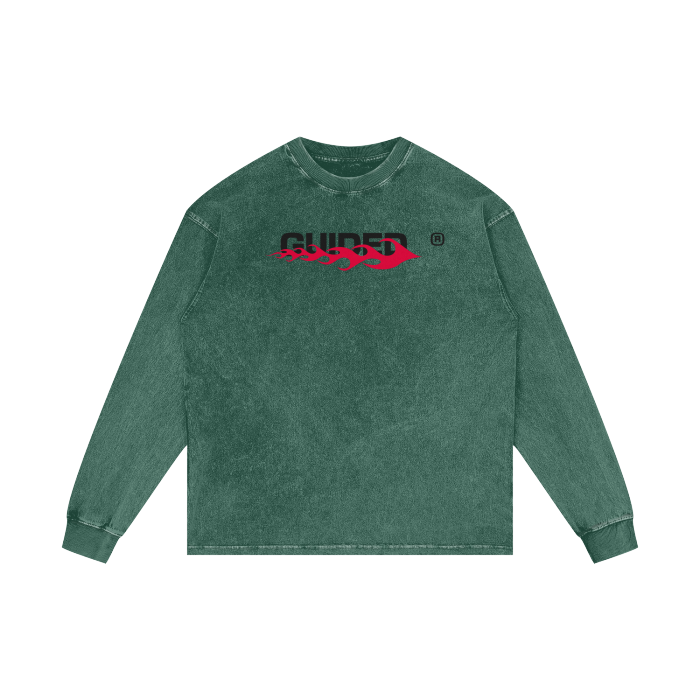 Fitnah فتنة Flames Long Sleeve Tee