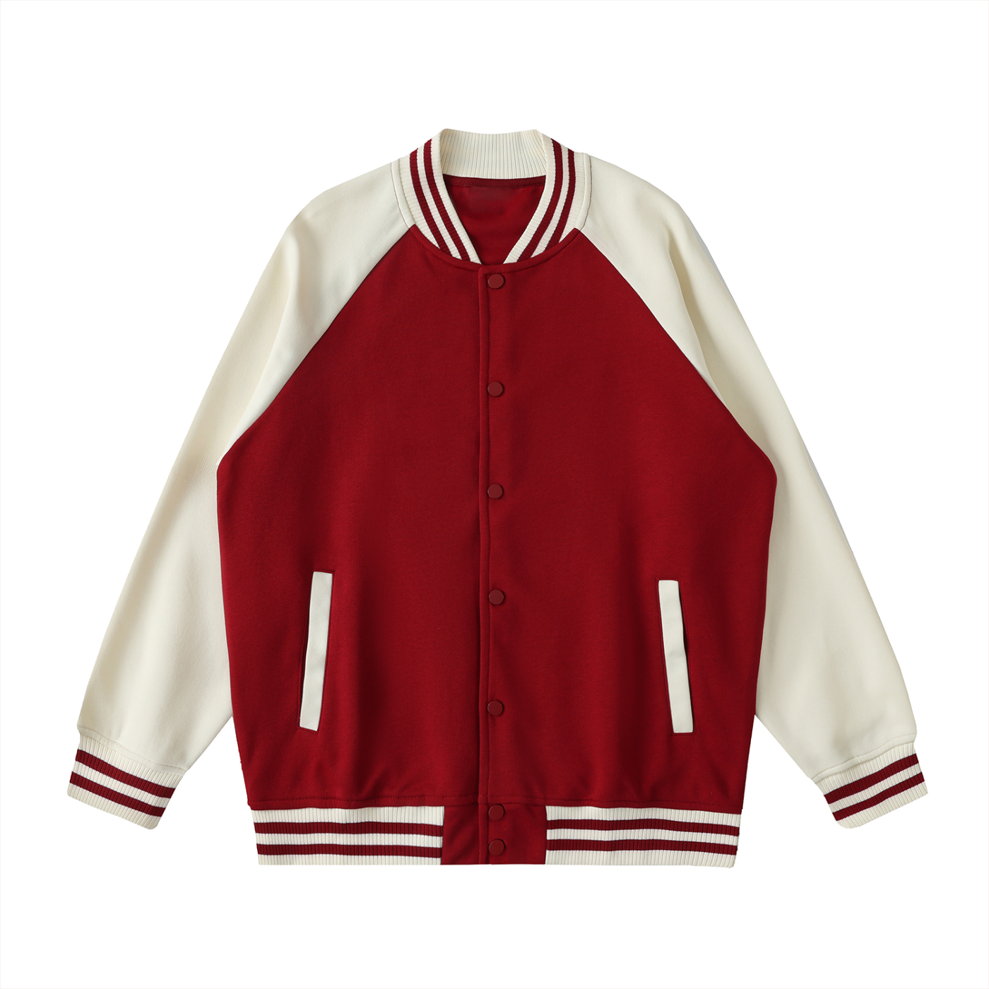 $1,000,000 For Palestine LIMITED Two Tone Raglan Sleeve Varsity Jacket