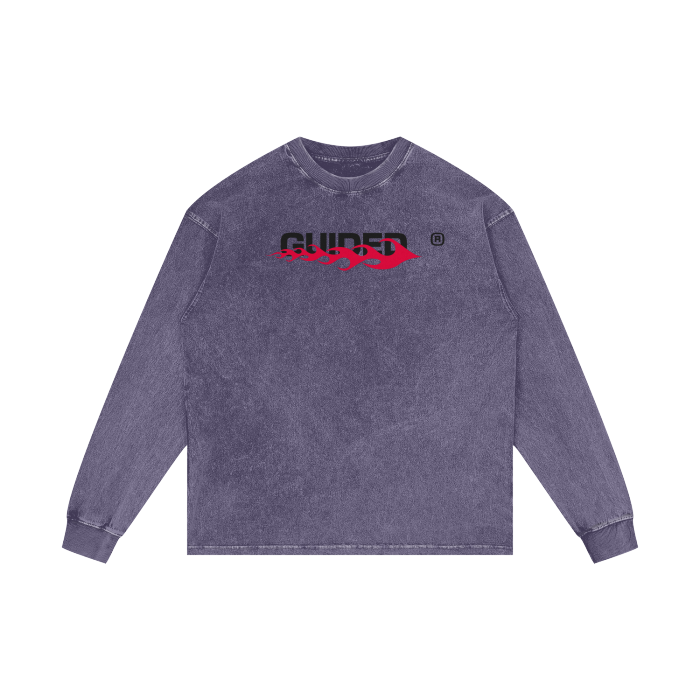 Fitnah فتنة Flames Long Sleeve Tee