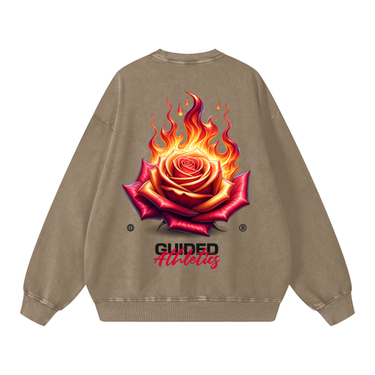 Fitnah فتنة Flames Sweatshirt