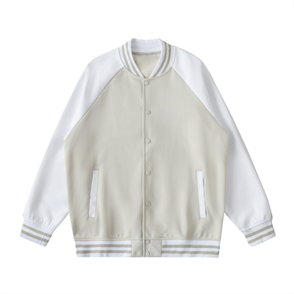 $1,000,000 For Palestine LIMITED Two Tone Raglan Sleeve Varsity Jacket