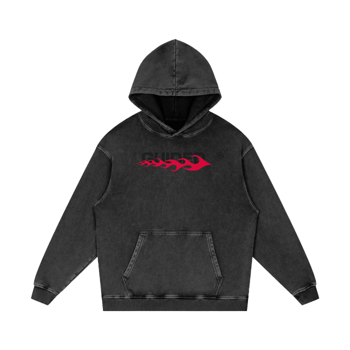 Fitnah فتنة Flames Combat Sports Hoodie