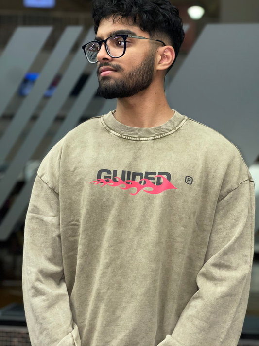 Fitnah فتنة Flames Sweatshirt