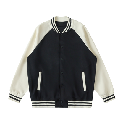 $1,000,000 For Palestine LIMITED Two Tone Raglan Sleeve Varsity Jacket