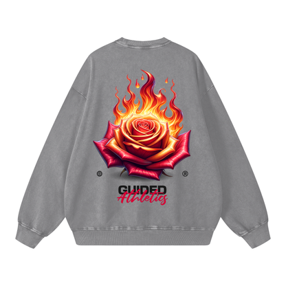 Fitnah فتنة Flames Sweatshirt