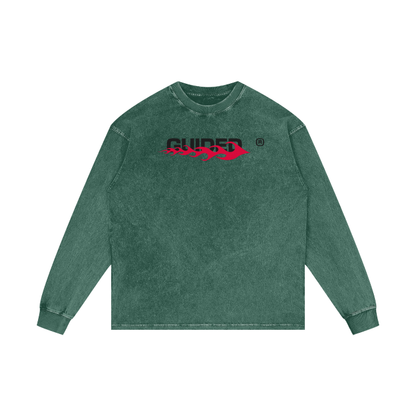 Fitnah فتنة Flames Long Sleeve Tee